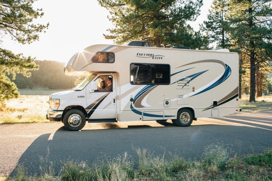 RV on the road