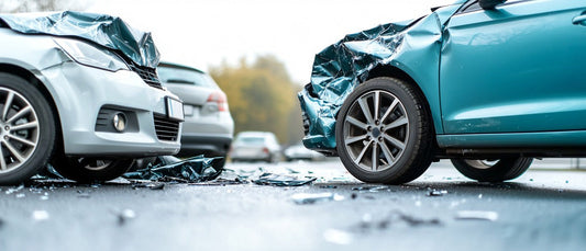 Damaged vehicles