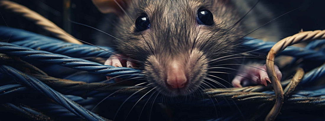 mouse chewing car wire