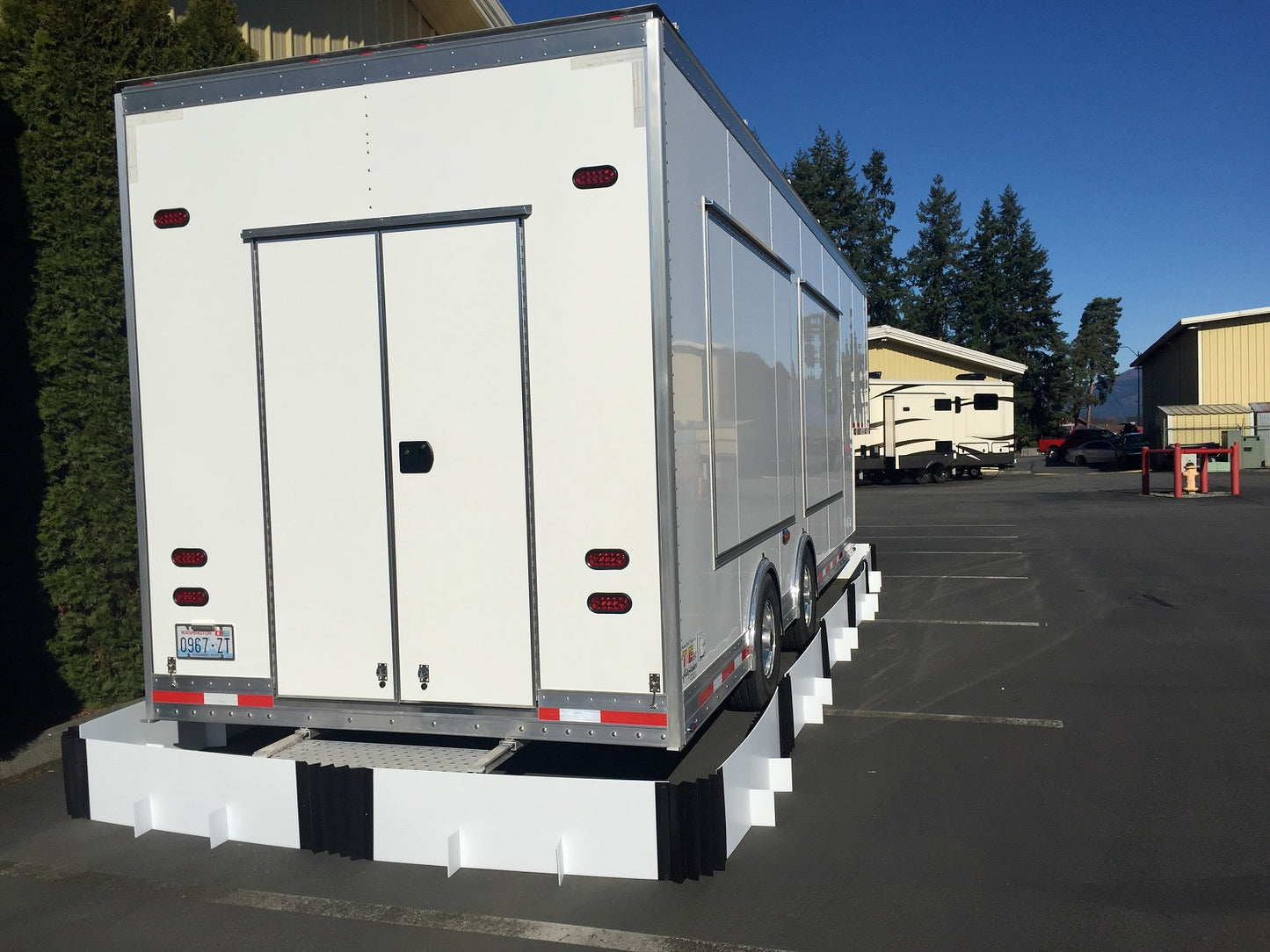 10x25 Box-Kat rodent barrier protecting trailer truck
