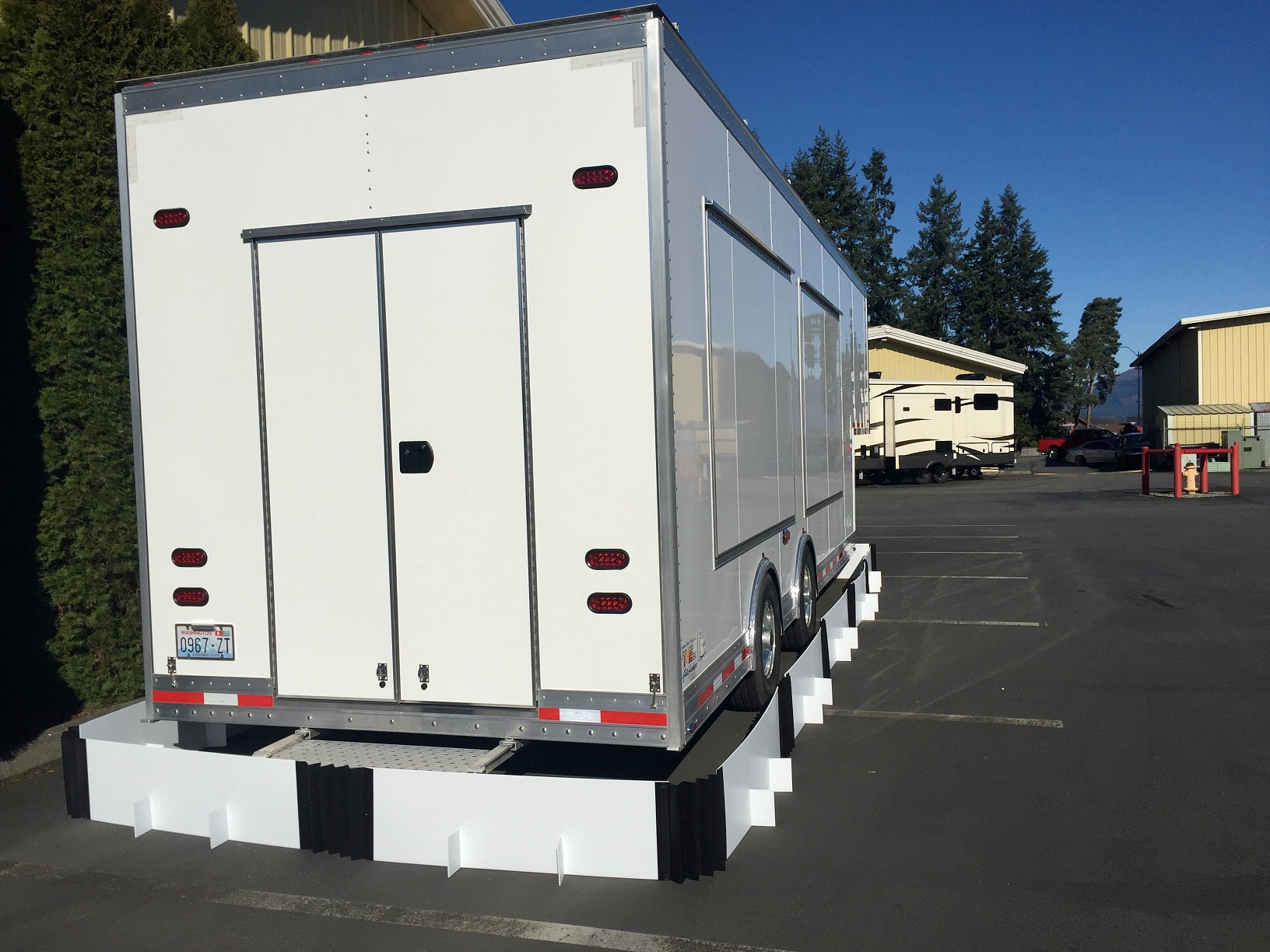 10x25 Box-Kat rodent barrier protecting trailer truck